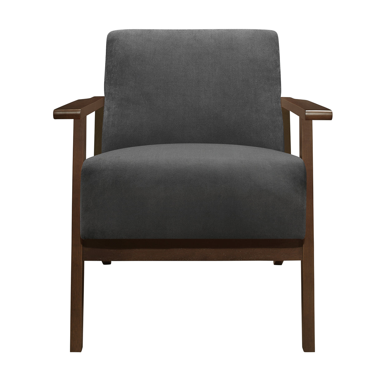 August Dark Gray Accent Chair from Homelegance - Luna Furniture