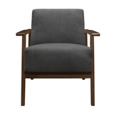 August Dark Gray Accent Chair from Homelegance - Luna Furniture