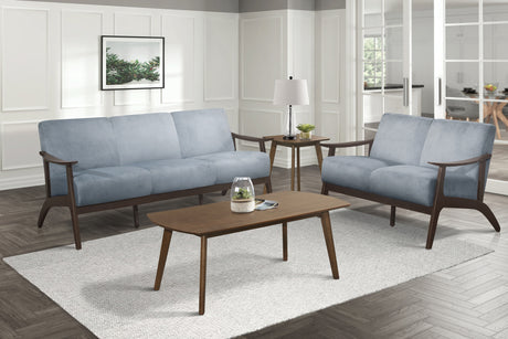 1032BGY-2 Love Seat - Luna Furniture