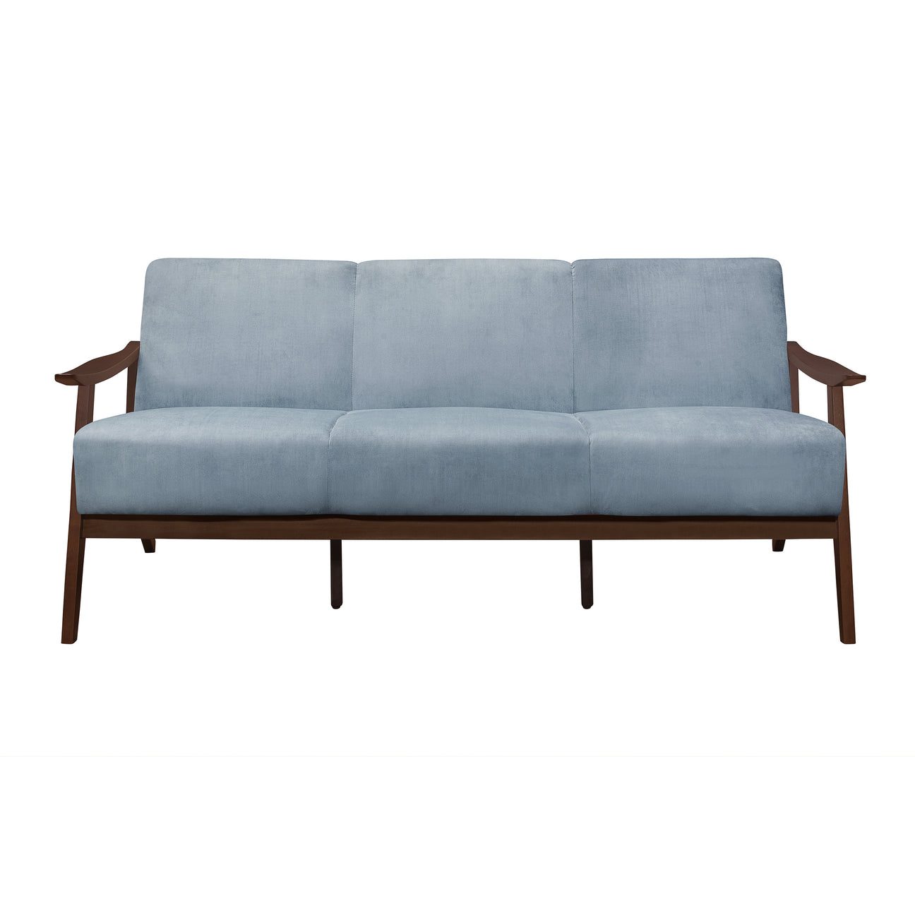 Carlson Blue Gray Sofa from Homelegance - Luna Furniture