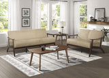 Carlson Brown Loveseat from Homelegance - Luna Furniture