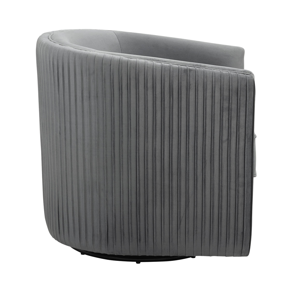 Cecily Gray Swivel Chair from Homelegance - Luna Furniture