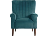 Urielle Teal Velvet Accent Chair -  Homelegance - Luna Furniture