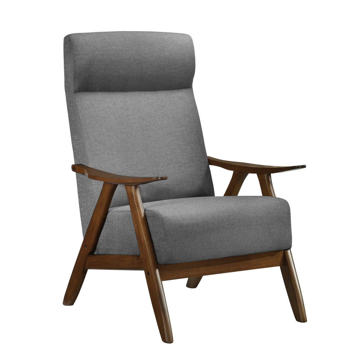 1077GY-1 Accent Chair - Luna Furniture