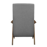 1077GY-1 Accent Chair - Luna Furniture