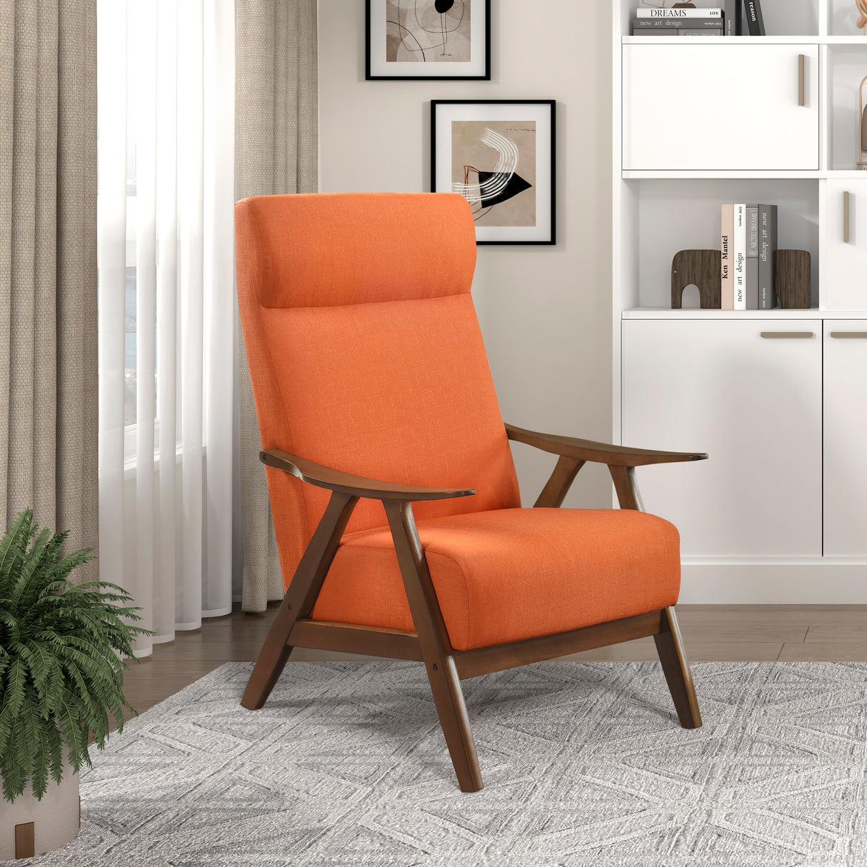 1077RN-1 Accent Chair - Luna Furniture