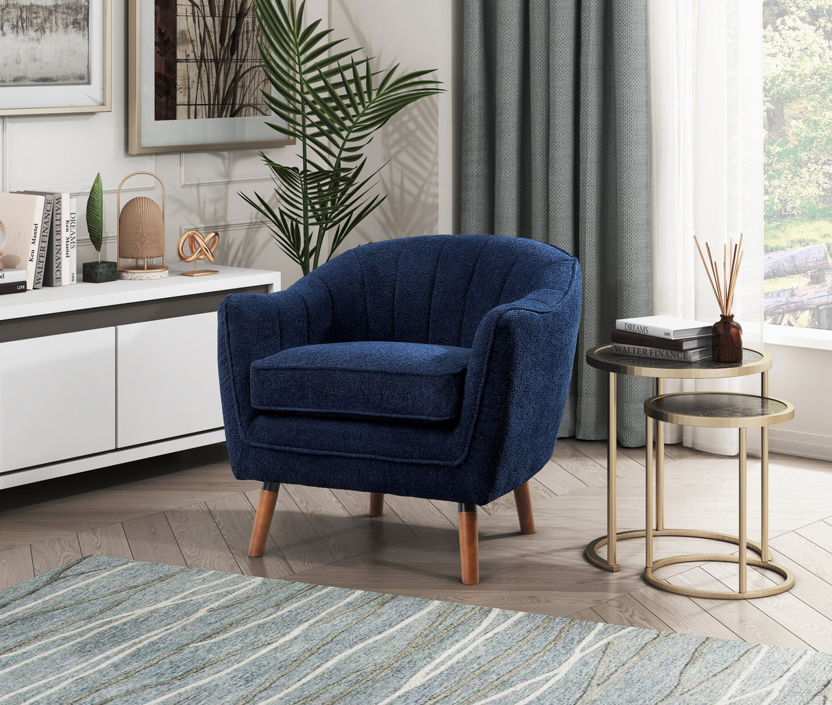 1081BU-1 Accent Chair - Luna Furniture