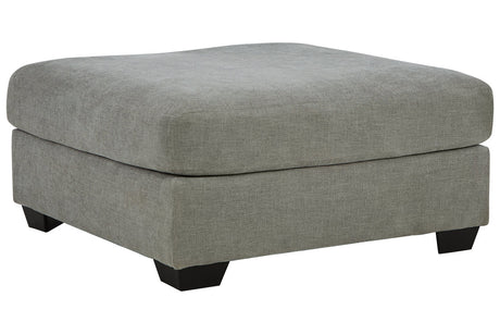 Keener Ash Oversized Accent Ottoman from Ashley - Luna Furniture