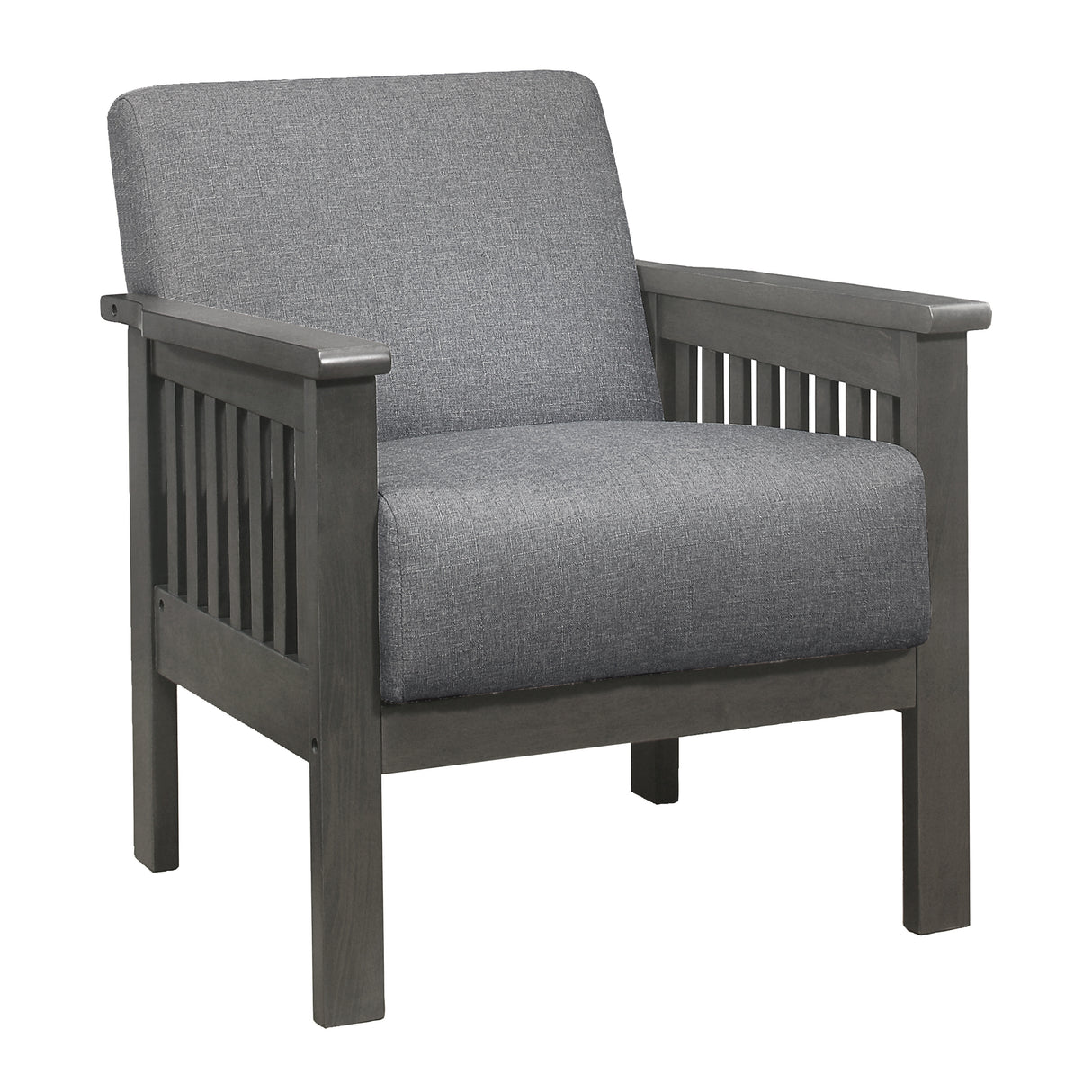 Lewiston Gray Accent Chair from Homelegance - Luna Furniture