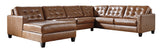 Baskove Auburn 4-Piece LAF Chaise Sectional from Ashley - Luna Furniture