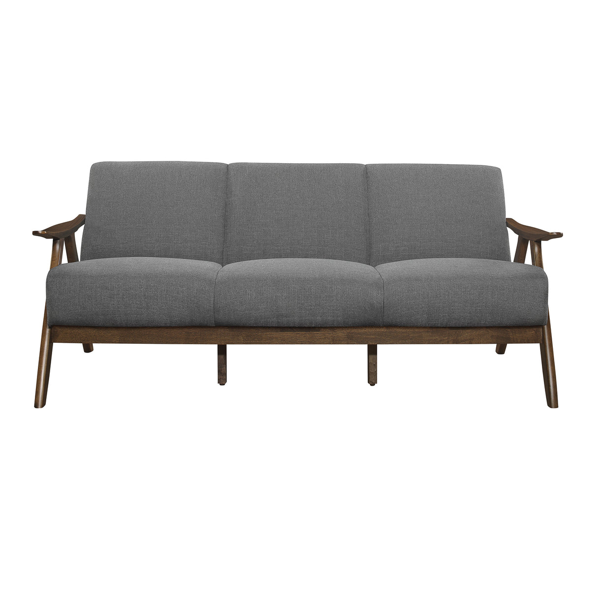 Damala Gray Sofa and Loveseat from Homelegance - Luna Furniture