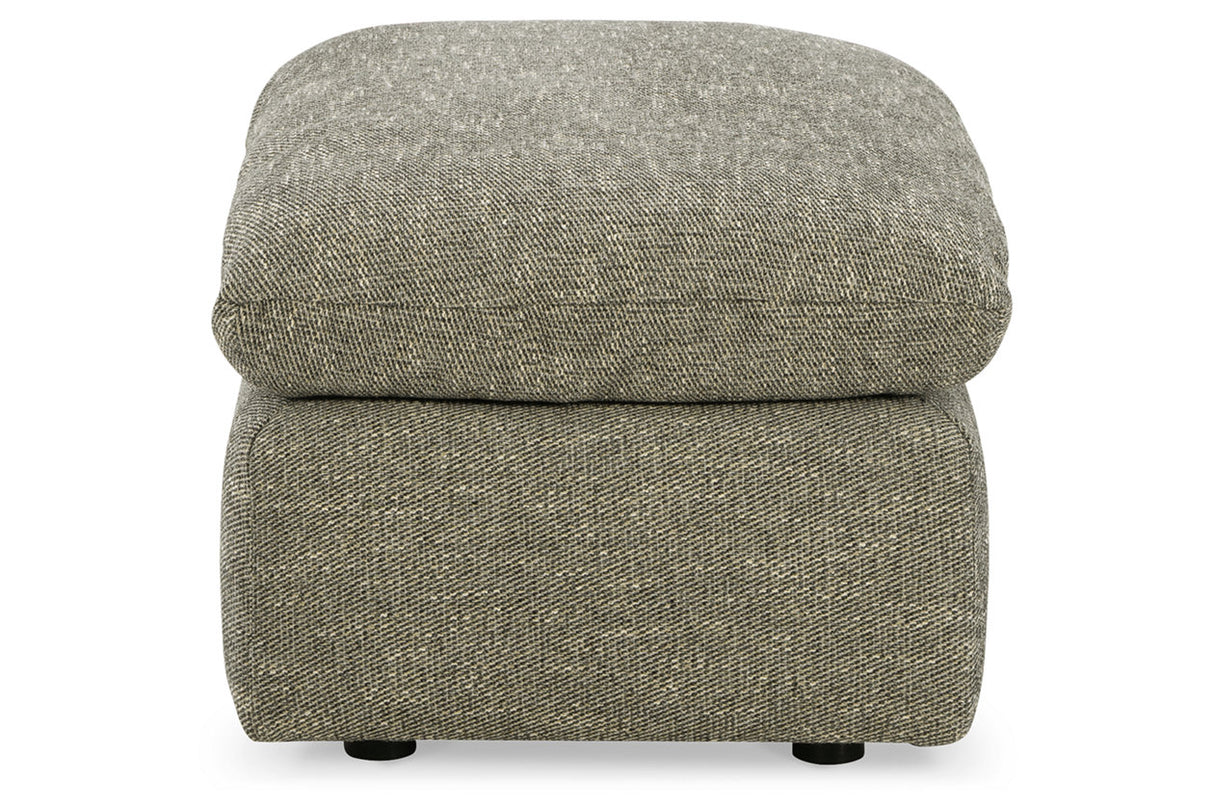 Dramatic Granite Ottoman -  Ashley - Luna Furniture