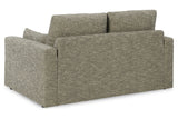 Dramatic Granite Loveseat -  Ashley - Luna Furniture