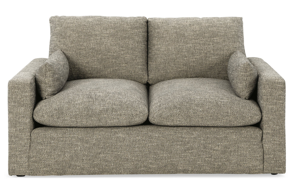 Dramatic Granite Loveseat -  Ashley - Luna Furniture