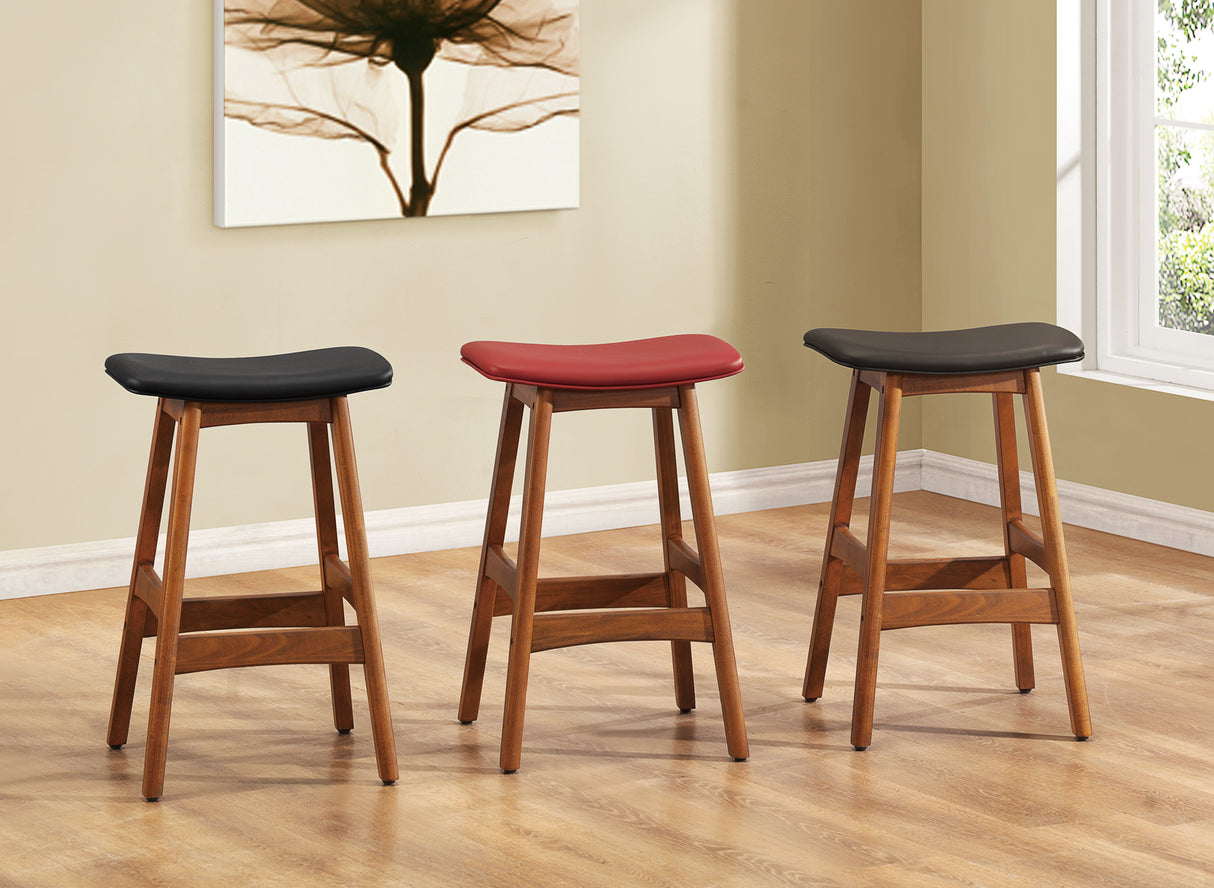 Ride Matt Brown Counter Height Stool, Set of 2 from Homelegance - Luna Furniture