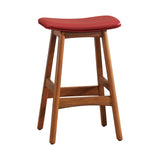 Ride Matt Red Counter Height Stool, Set of 2 from Homelegance - Luna Furniture