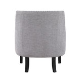 1194NGY-1 Accent Chair - Luna Furniture