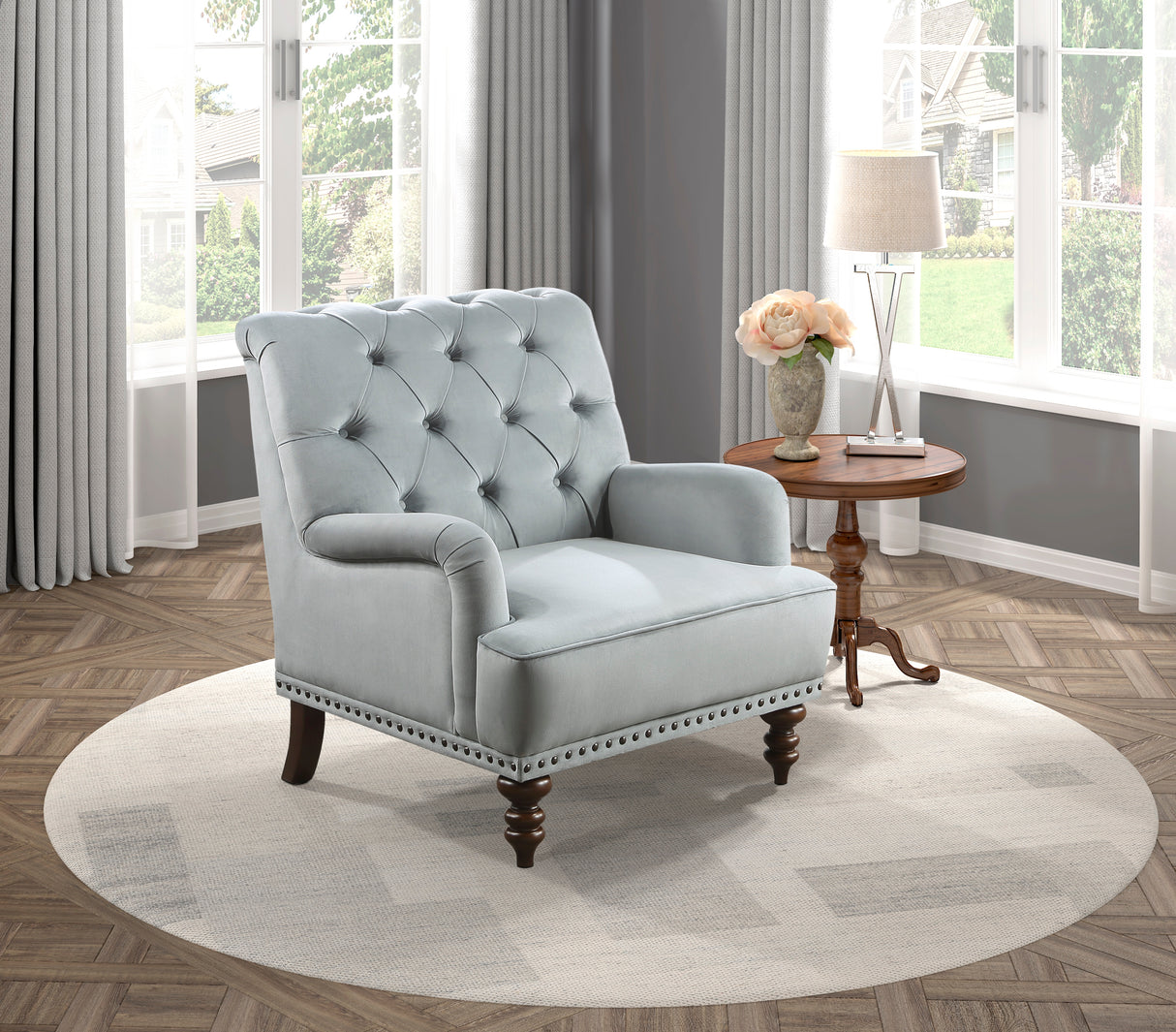 1201F4S ACCENT CHAIR - Luna Furniture