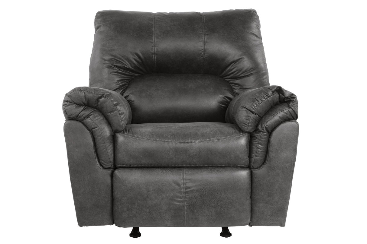 Bladen Slate Recliner - Ashley - Luna Furniture