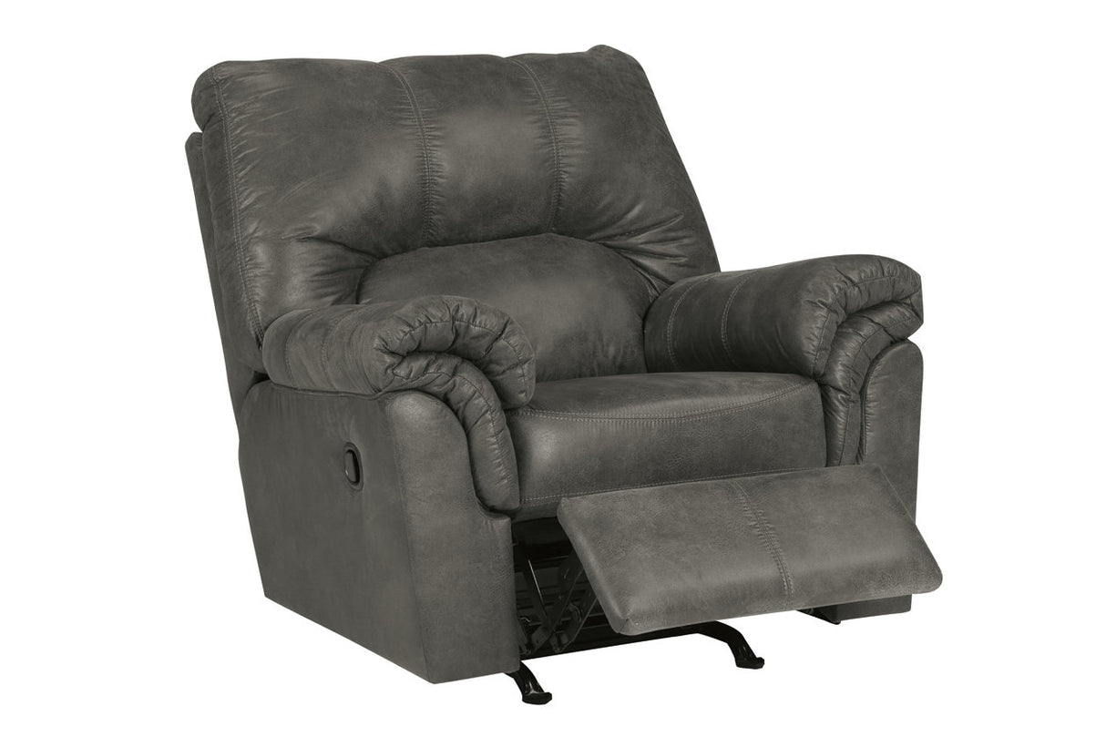 Bladen Slate Recliner - Ashley - Luna Furniture