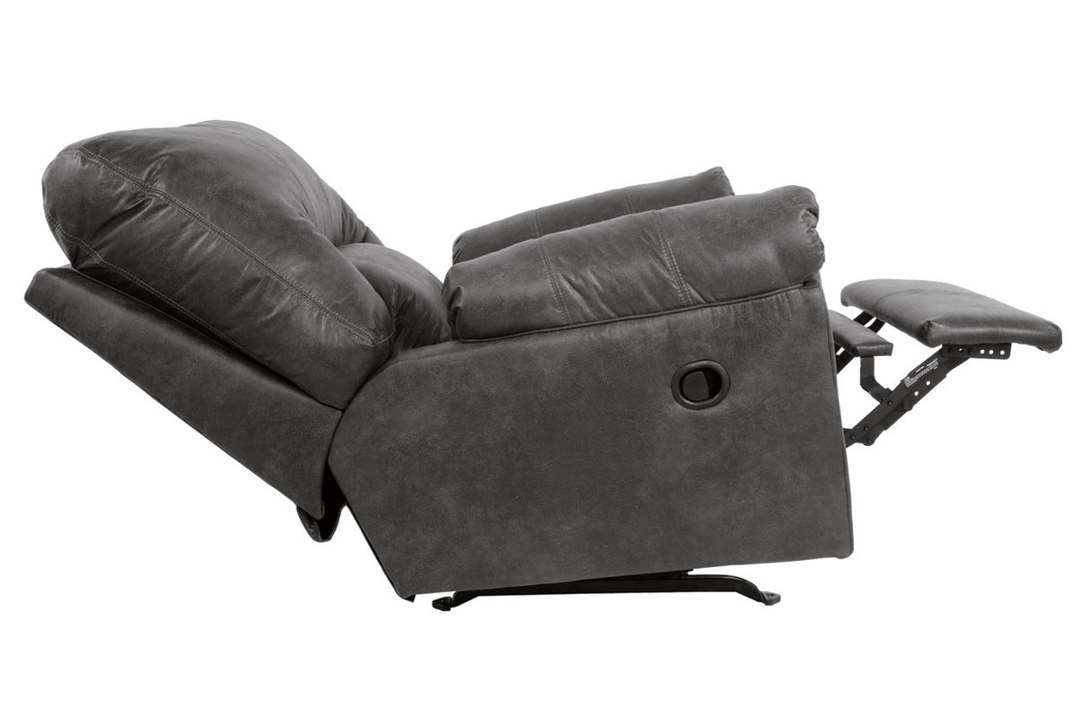 Bladen Slate Recliner - Ashley - Luna Furniture