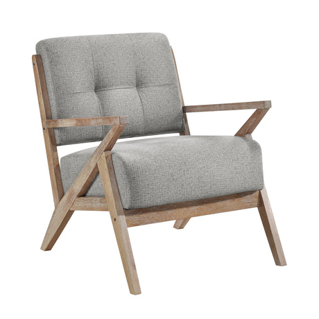 Ollen Gray Accent Chair from Homelegance - Luna Furniture