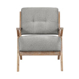 Ollen Gray Accent Chair from Homelegance - Luna Furniture