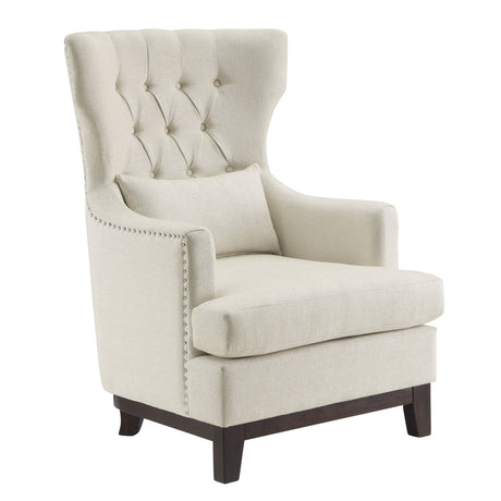 Adriano Beige Accent Chair from Homelegance - Luna Furniture