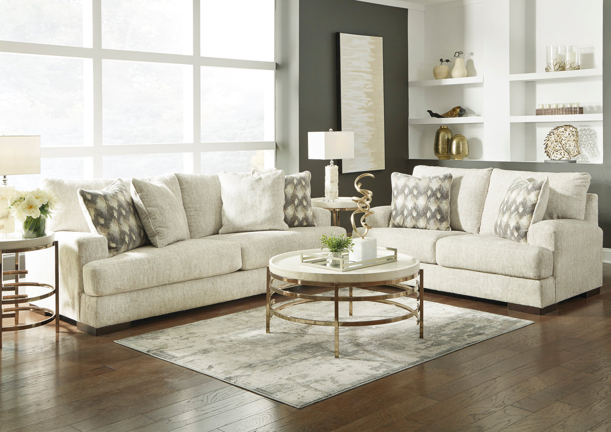 Caretti Parchment Living Room Set from Ashley - Luna Furniture