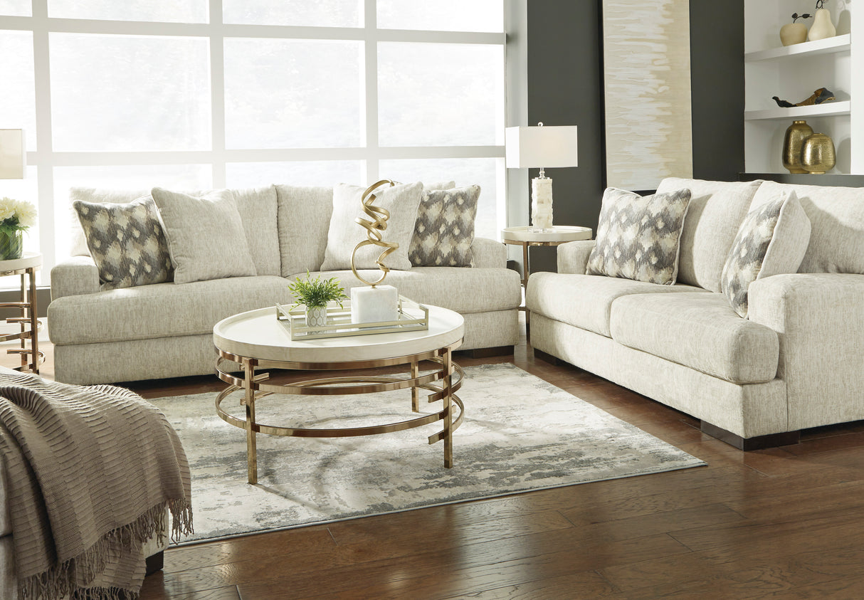 Caretti Parchment Living Room Set from Ashley - Luna Furniture