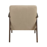 Landers Light Brown Velvet Accent Chair from Homelegance - Luna Furniture