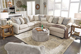 Carnaby Dove Oversized Accent Ottoman from Ashley - Luna Furniture