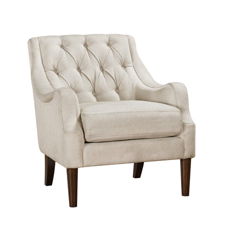 Stella Beige Boucle Accent Chair from Homelegance - Luna Furniture