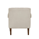 Stella Beige Boucle Accent Chair from Homelegance - Luna Furniture