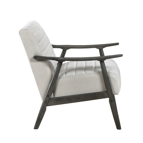 Greeley Pearl Velvet Accent Chair from Homelegance - Luna Furniture