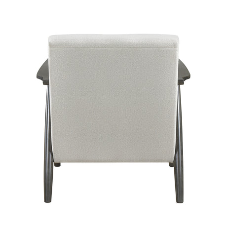 Greeley Pearl Velvet Accent Chair from Homelegance - Luna Furniture