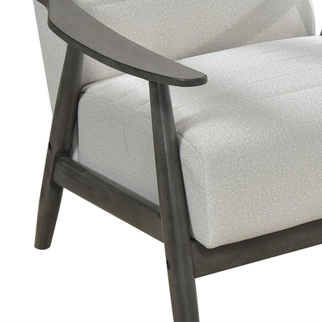 Greeley Pearl Velvet Accent Chair from Homelegance - Luna Furniture