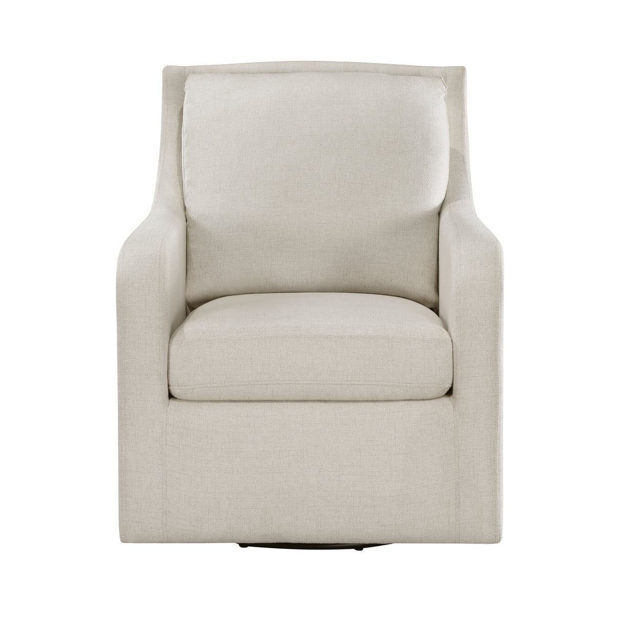 Claymont Beige Swivel Chair from Homelegance - Luna Furniture