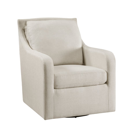 Claymont Beige Swivel Chair from Homelegance - Luna Furniture