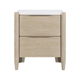 Matteo Light Oak Nightstand from Homelegance - Luna Furniture