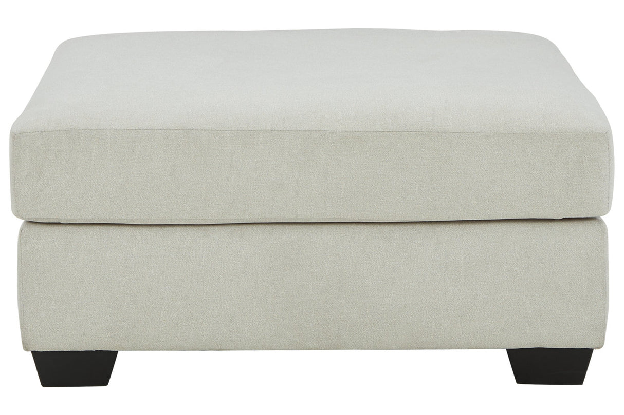 Lowder Stone Oversized Accent Ottoman -  - Luna Furniture