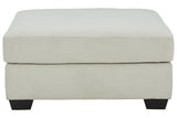 Lowder Stone Oversized Accent Ottoman -  - Luna Furniture