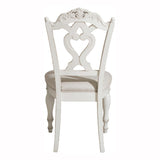 Cinderella Antique White Writing Desk Chair from Homelegance - Luna Furniture