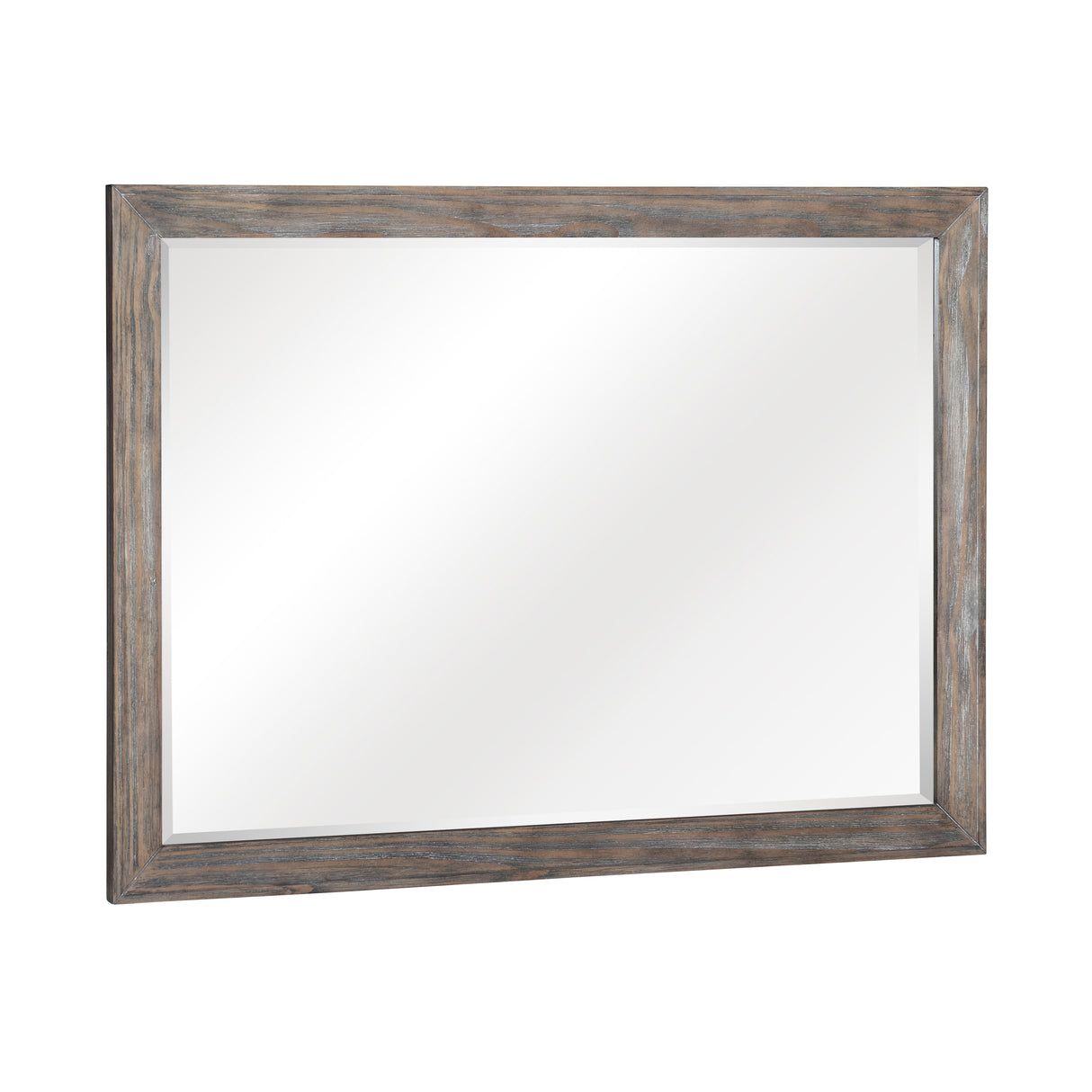 Newell Light Brown Mirror (Mirror Only) -  Homelegance - Luna Furniture