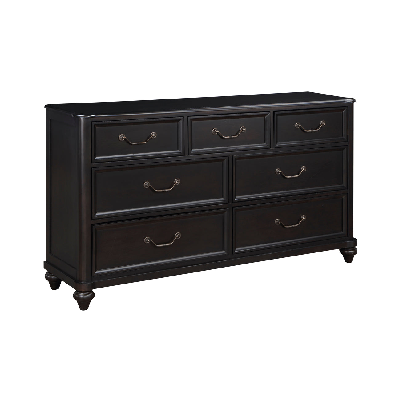 Herman Charcoal Brown Dresser from Homelegance - Luna Furniture