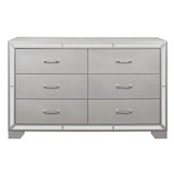 Aveline Silver Dresser - Luna Furniture