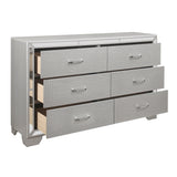 Aveline Silver Dresser - Luna Furniture