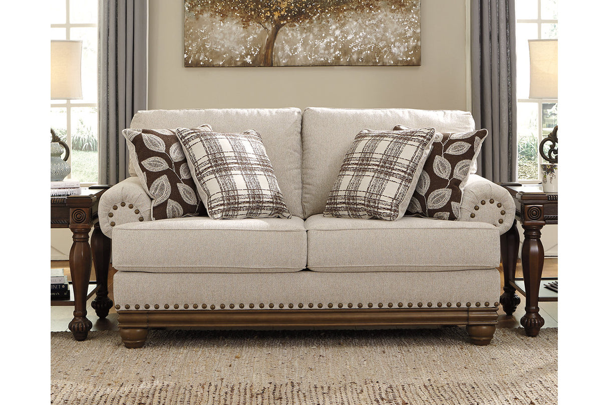 Harleson Wheat Loveseat -  - Luna Furniture