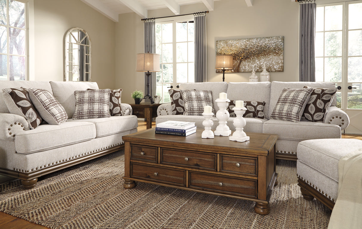 Harleson Wheat Living Room Set - Luna Furniture