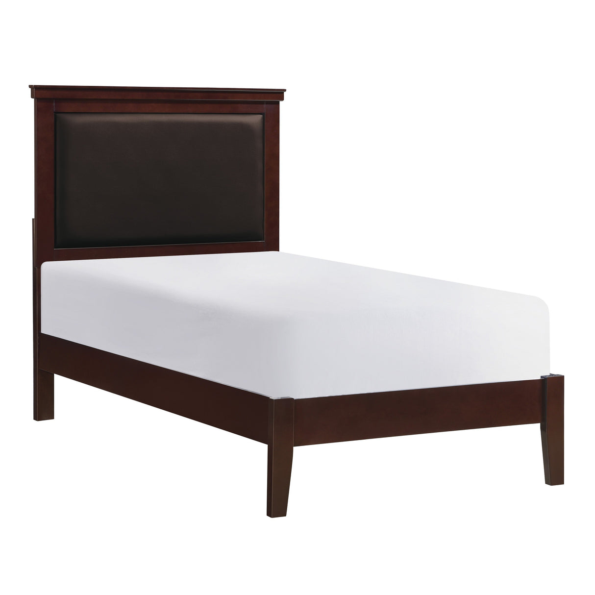 Seabright Cherry Twin Panel Bed from Homelegance - Luna Furniture